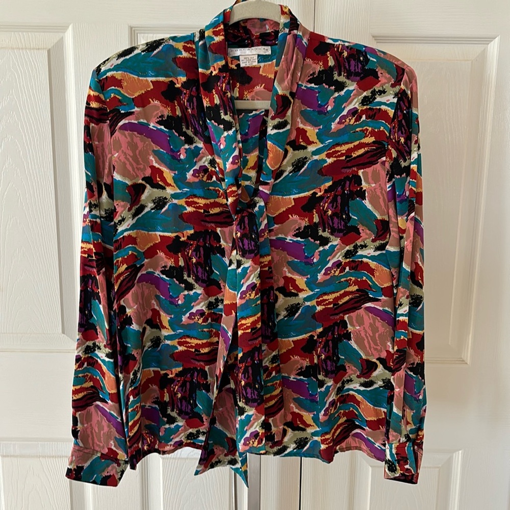 Vintage Doncaster Silk Blouse